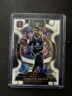 Κάρτα Sterling Brown Panini Select EuroLeague καινούργια, Partizan Belgrade