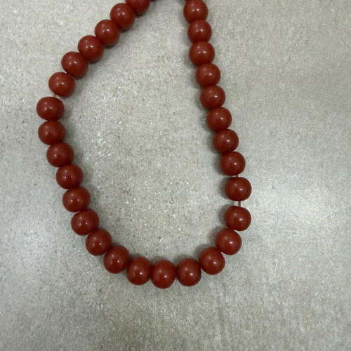 Komboloi bakelite worry beads used, 33 beads, 15 cm
