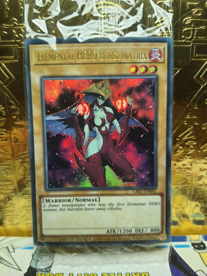 Κάρτα Yu-Gi-Oh! Elemental Hero Burstrinatrix σαν καινούργιο, σφραγισμένη