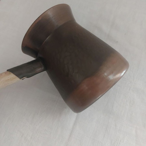 Decorative briki with wooden handle like new