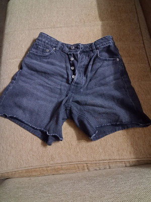 Stradivarius Black Shorts Like New, Size S