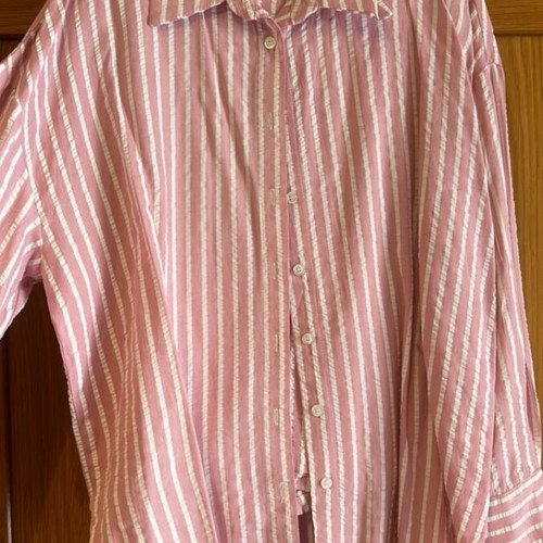Vassia Kostara striped shirt, loose fit, size S/M