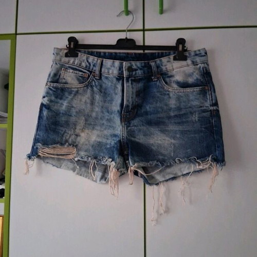 H&M Denim Shorts like new, size XL 42 14, blue