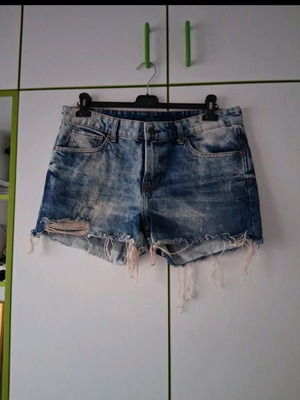 H&M Denim Shorts like new, size XL 42 14, blue