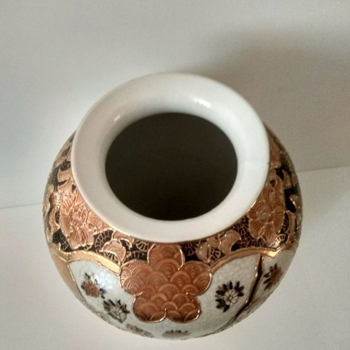 Satsuma vase used, height 27cm