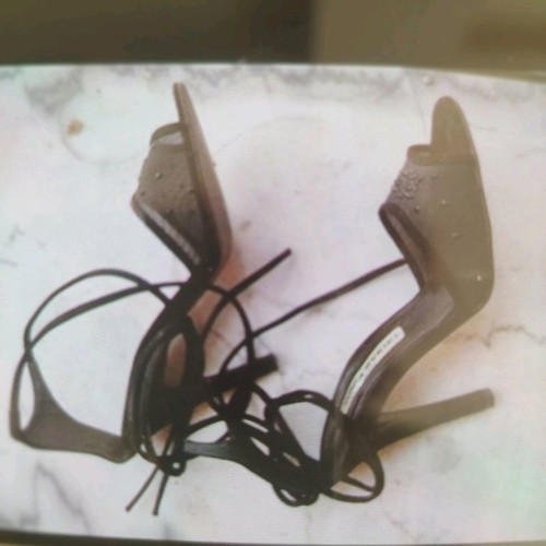 Sonia Rykiel sandals like new, black, 10 cm heel, size 36