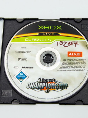 Unreal Championship – Αυθεντική Κασέτα Xbox Original (Χωρίς Κουτί)