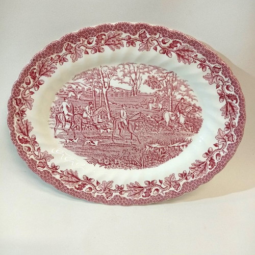 Myotts Staffordshire England porcelain oval platter used