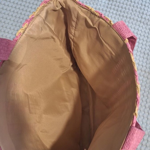 H&M Straw Shoulder Bag like new, multicolor