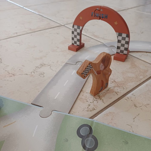 Little Dutch Racing Track Playset like new