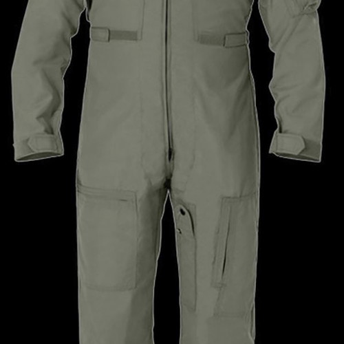 CWU 27/P Sage Green Nomex Flight Suit New, Size 46L
