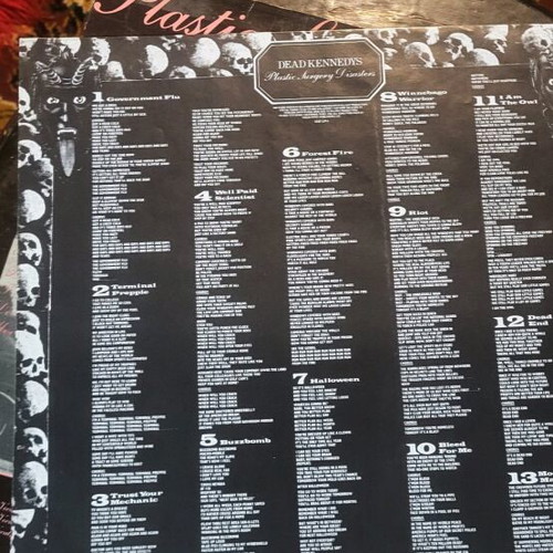Dead Kennedys Plastic Surge 1982 vinyl like new with 28-page insert