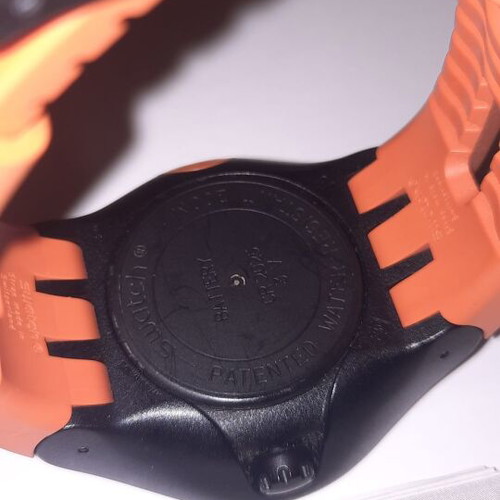 Swatch Fun Scuba SUGB103 Climbing Lobster Olympic Edition 2004 new