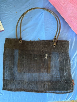 Beach bag new, black