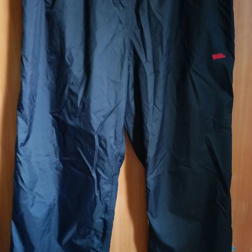 Fjallraven Hydratic men's waterproof pants, black, XL