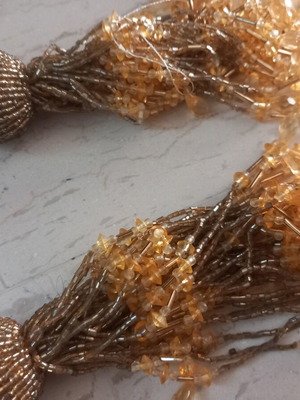 Curtain tiebacks set of 2, new