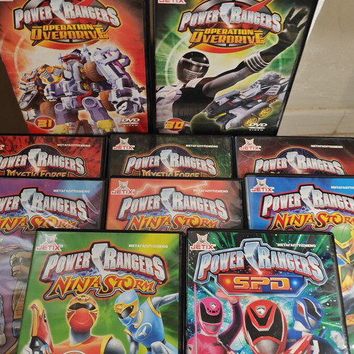 Power Rangers 10 DVD pack, dubbed series