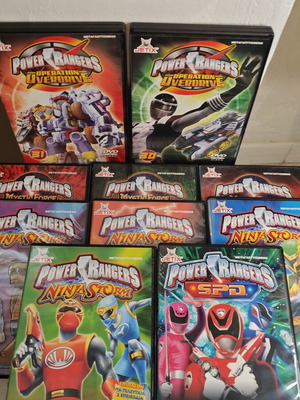 Power Rangers 10 DVD pack, dubbed series