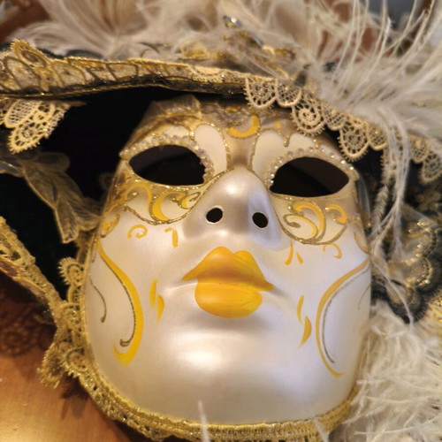 Viennese mask handmade authentic like new