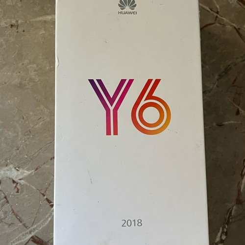 Huawei Y6 box used, only box