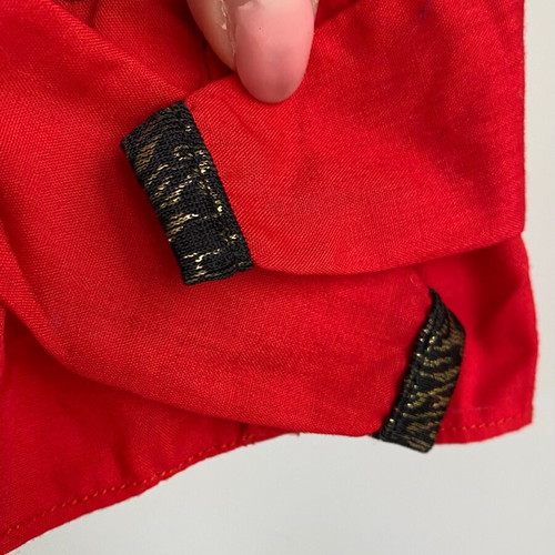 Vintage red shirt for Hasbro Paul doll 1991, used