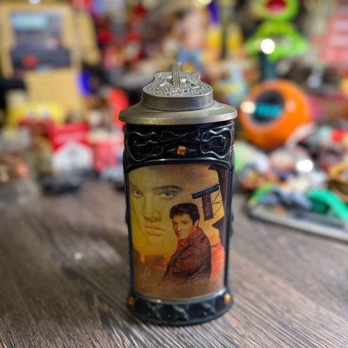 Vintage Elvis Presley glass used, numbered