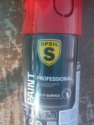 SPSIL Spray for all surfaces red new Spanish made