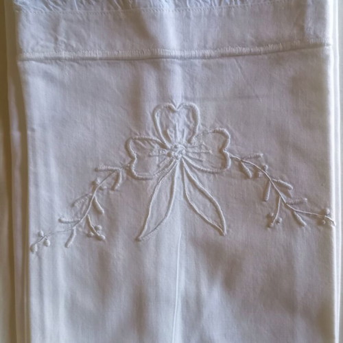 Vintage pillowcase