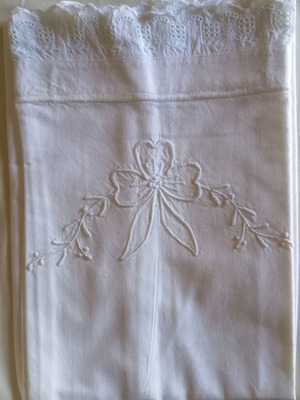 Vintage pillowcase