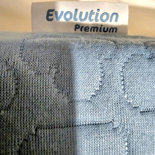 Aerosleep Evolution Premium crib mattress used with topper 70x140cm