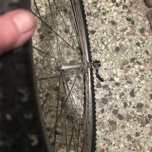 Bicycle wheel 26’’ used with inner tube and tire INNOVA 26X 1.95