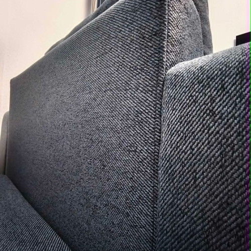 Armchair blue color new, comfortable and sturdy