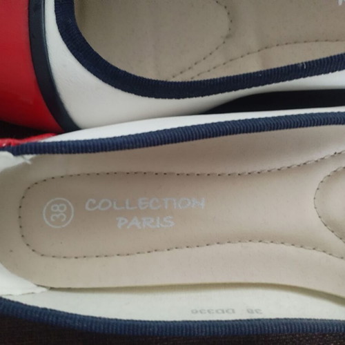 Ballerina shoes new tricolor women's size 38