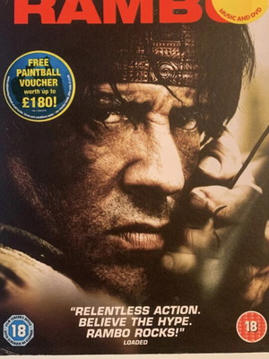 John Rambo DVD, action adventure drama