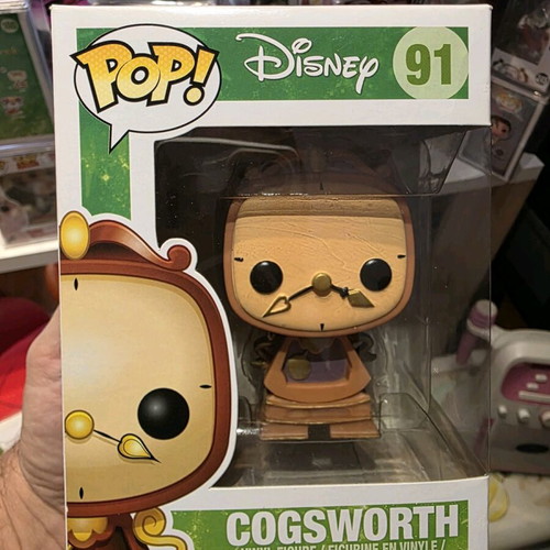 Funko Pop! Cogsworth like new