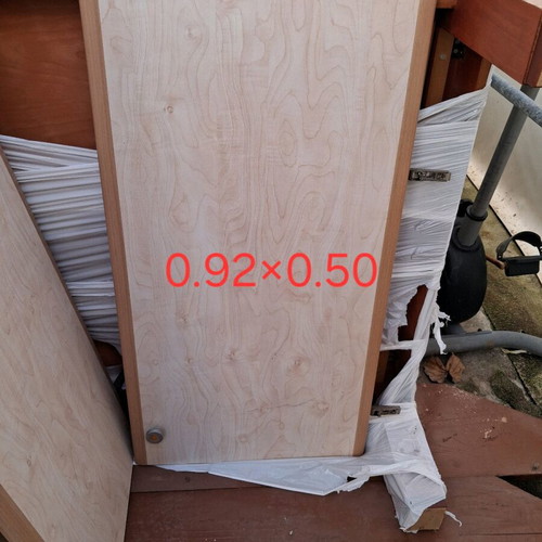 Wardrobe door like new, set of 8 pieces with drawer fronts