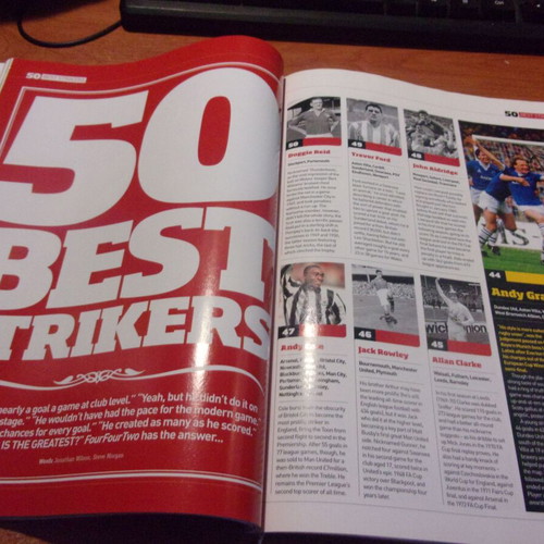 Four Four Two February 2010 Strikers Special like new