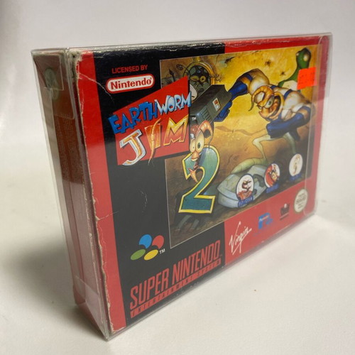 Earthworm Jim 2 Super Nintendo SNES used with original box