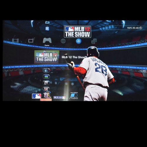 MLB 12: The Show PS3 game used, sports baseball simulation