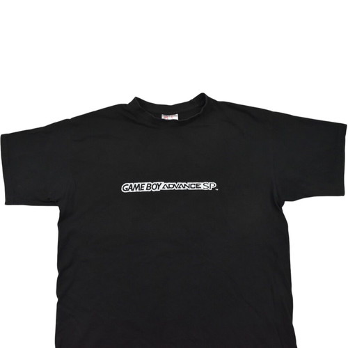 B&C Gameboy Advance SP black T-shirt used, size medium