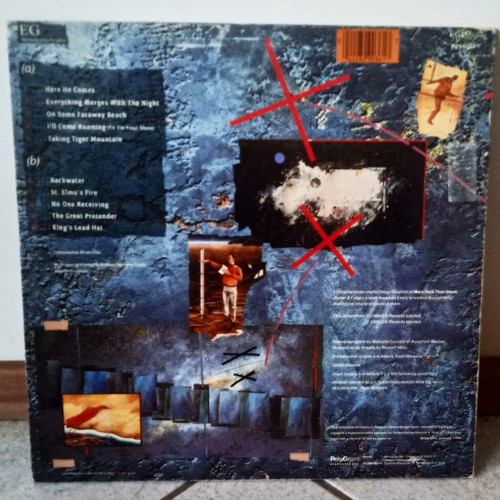 Brian Eno More Blank Than Frank vinyl record used, Rock