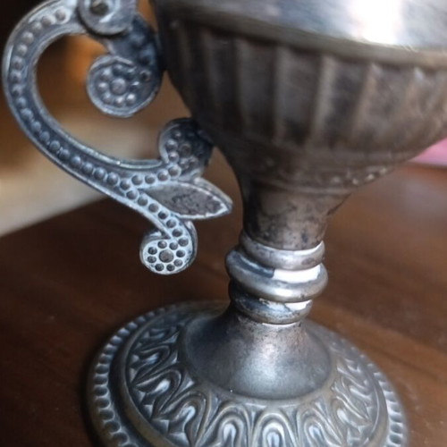Incense Burner small, ornate, used, 13cm