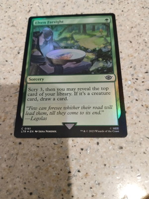 Elven Farsight Magic The Gathering foil κάρτα καινούργιο