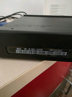 Mini PC Lenovo ThinkCentre M600 Tiny used with Pentium Quad Core and 500GB