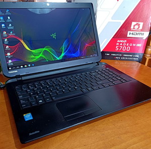 TOSHIBA C50B  ΤΕΤΡΑΠΥΡΙΝΟ PENTIUM, μνήμη RAM 4GB, Δίσκος 320GB με Windows10 + Office, ΟΘΟΝΗ 15,6΄΄