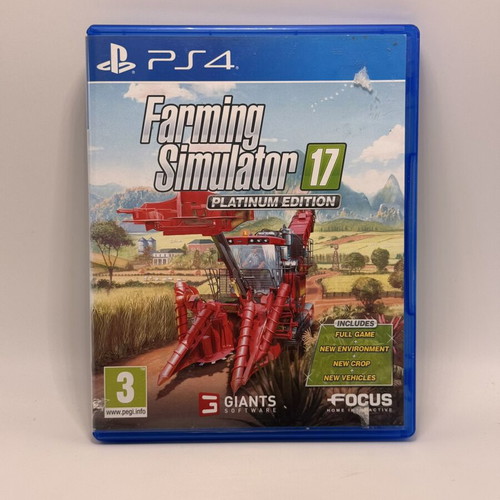 Farming Simulator 17 Platinum Edition PS4 used