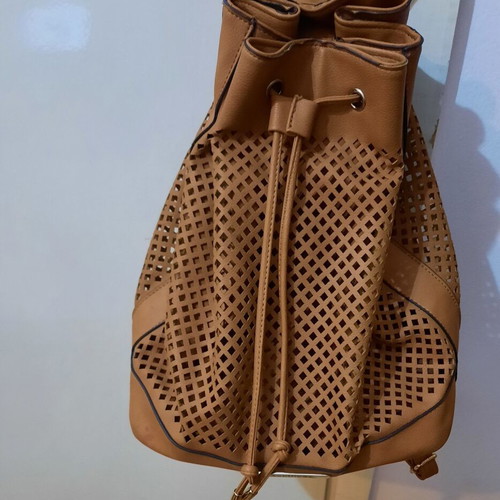 Achilleas Accessories women's backpack bag like new, beige-light brown