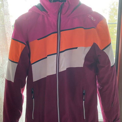 CMP women's jacket like new, pink and orange, size S