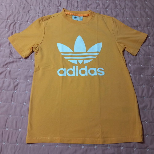 Unisex Adidas shirt orange size XS like new