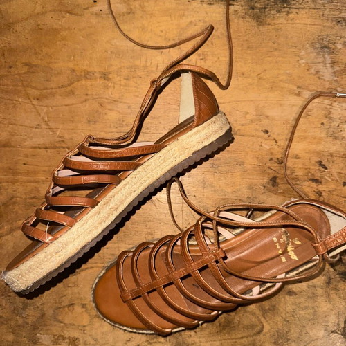 Mairiboo for Envie brown sandals size 38 new
